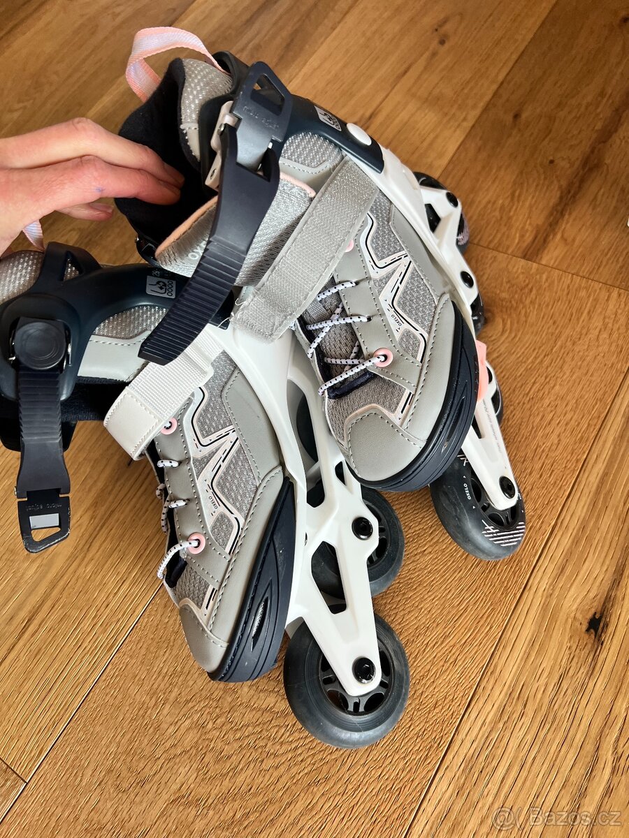 Kolečkové inline brusle Oxelo FIT 3, vel. 29-32