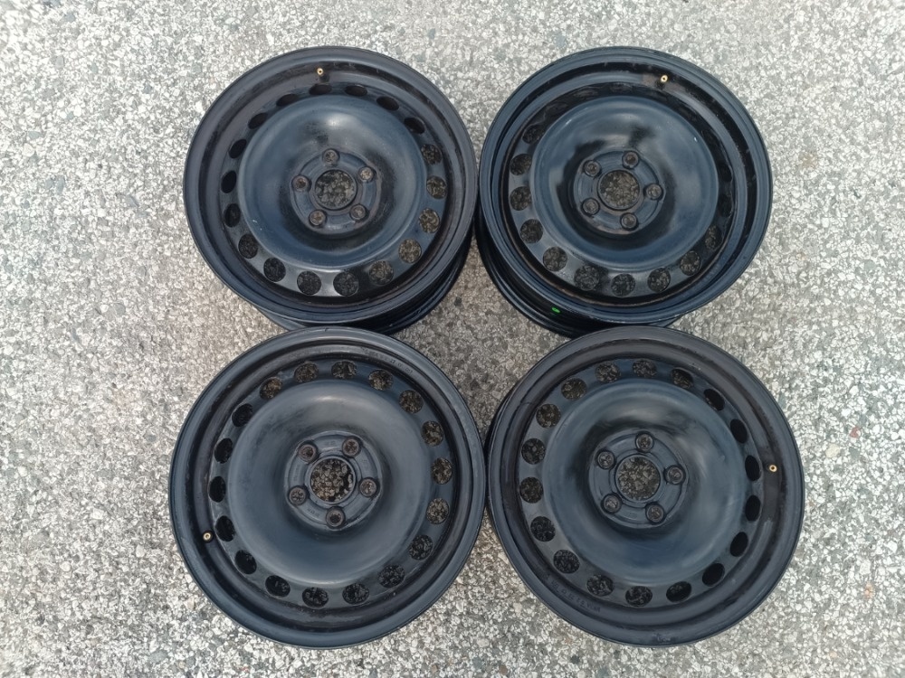 Ocelové disky 15″ / ŠKODA, VW, AUDI, SEAT / 5x100 / ET40