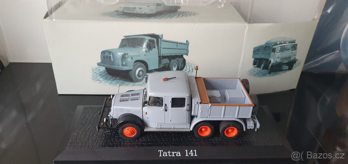 PRODÁM - model Tatra 141 6x6 1:43 Atlas