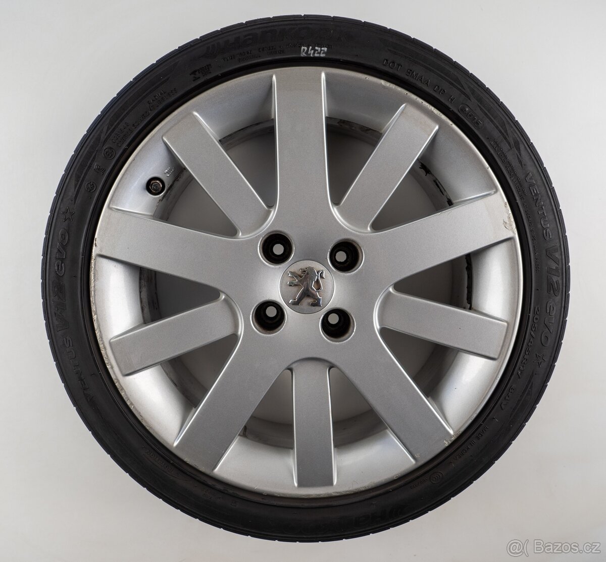 Peugeot 308 - Originání 17" alu kola - Letní pneu