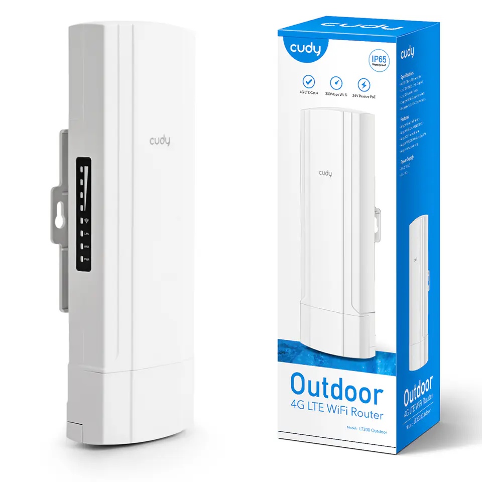 CUDY 4G LTE N300 Wi-Fi venkovní Router