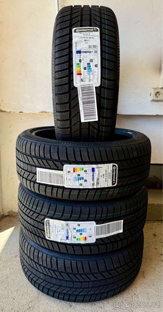 ❄️Zimní pneumatiky 235/40/19, Continental, DOT24