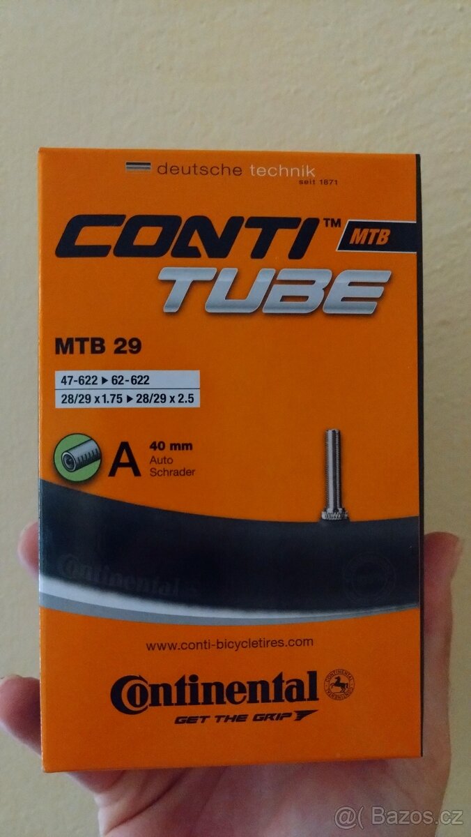 CONTINENTAL MTB 29" AV - duše 2ks