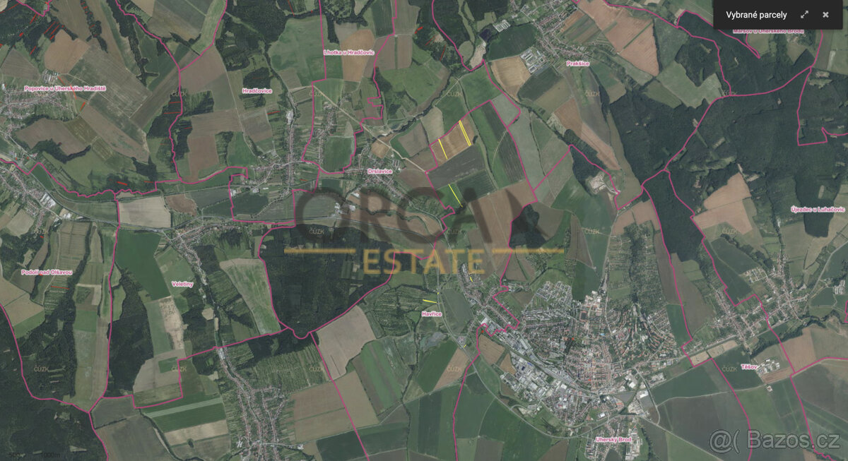 Havřice lv 2674 (1/1), lv 882 (1/2), lv 872 (1/2),