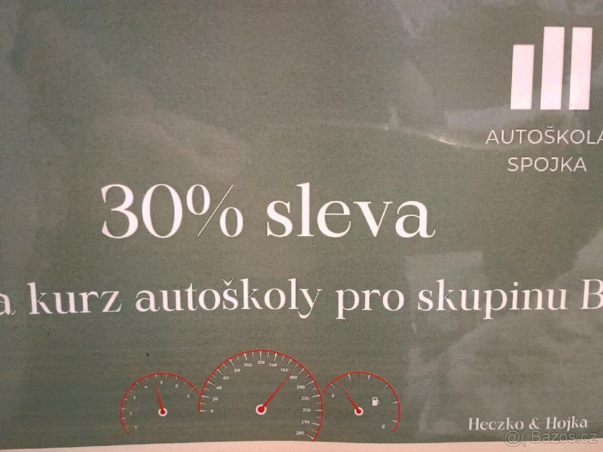 Sleva na řidičák B