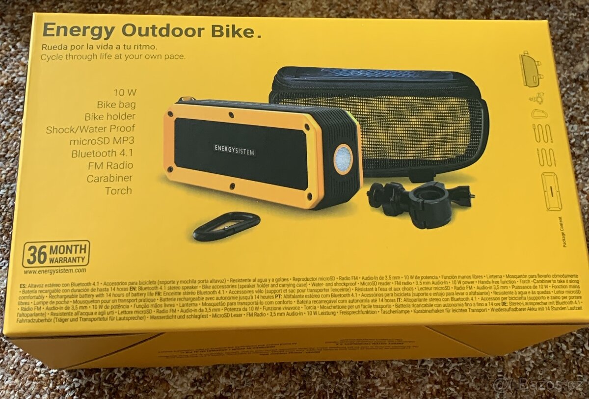 Přenosný reproduktor Energy outdoor Bike