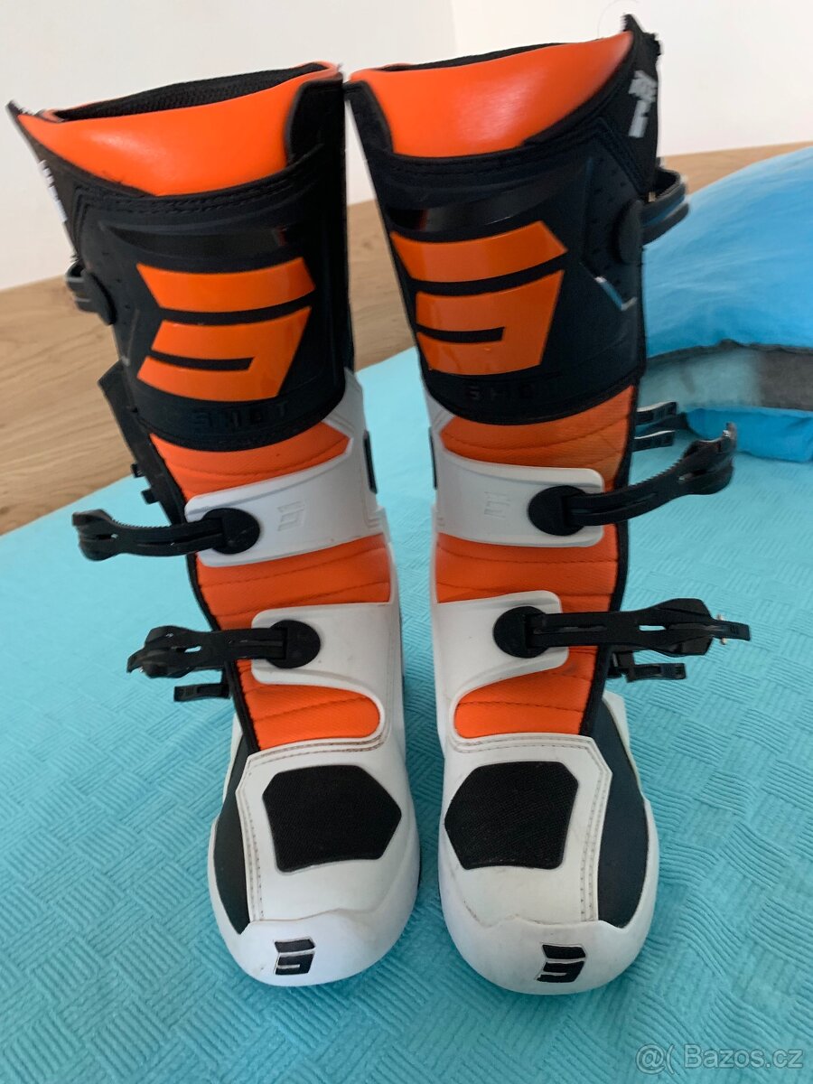 motocrosové boty velikost bot 42