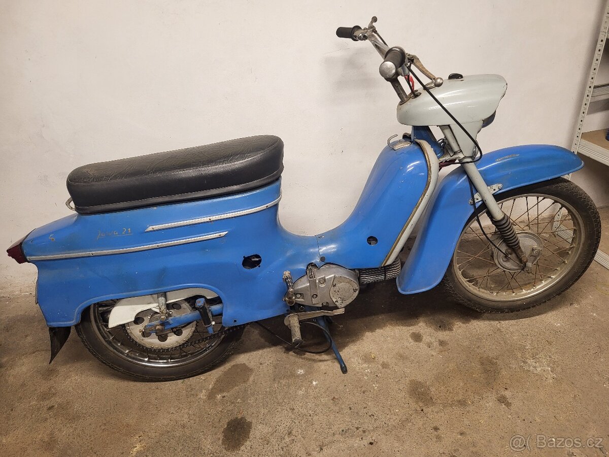 Jawa 50/21, pionýr s TP, r.v. 1974
