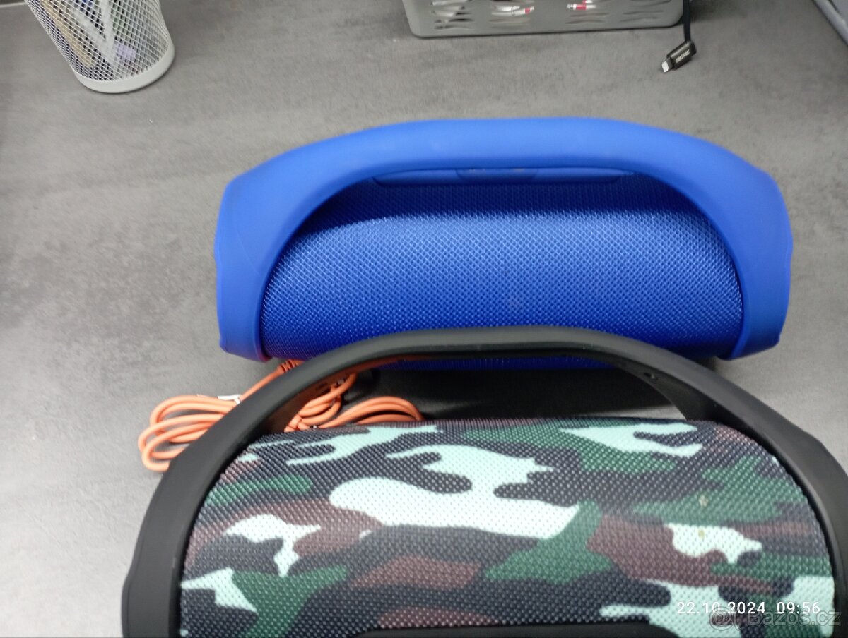 2x VÝKONNÝ VODĚODOLNÝ MOBILNÍ REPRODUKTOR BEZDRÁTOVÝ 

