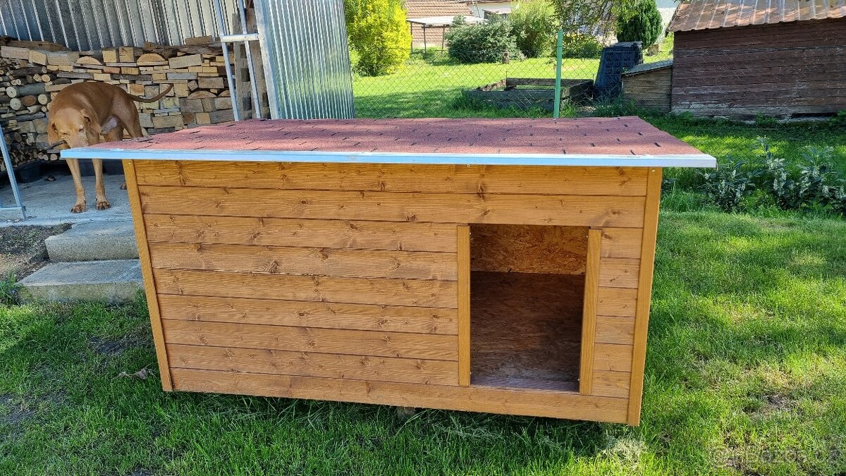 Zateplená psí bouda XL