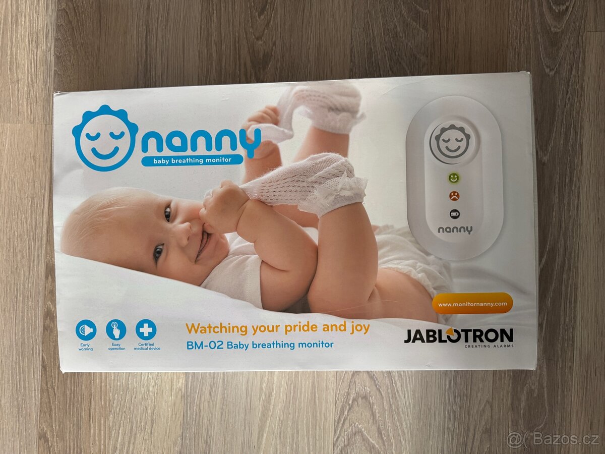 Monitor dechu Jablotron Nanny BM-02