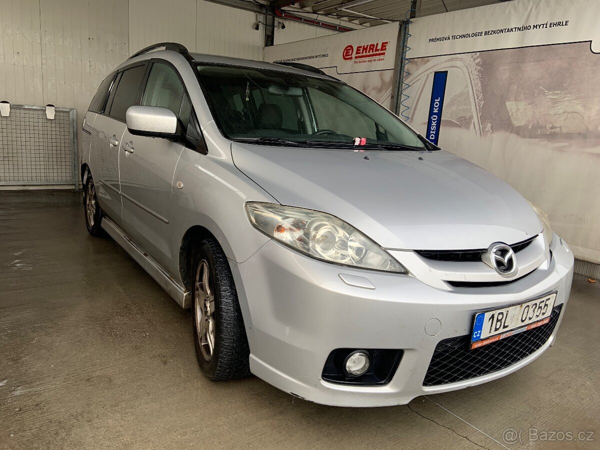 Mazda 5 2.0 diesel. Rok 2007. 105kW,  6kvalt. ALU kola…