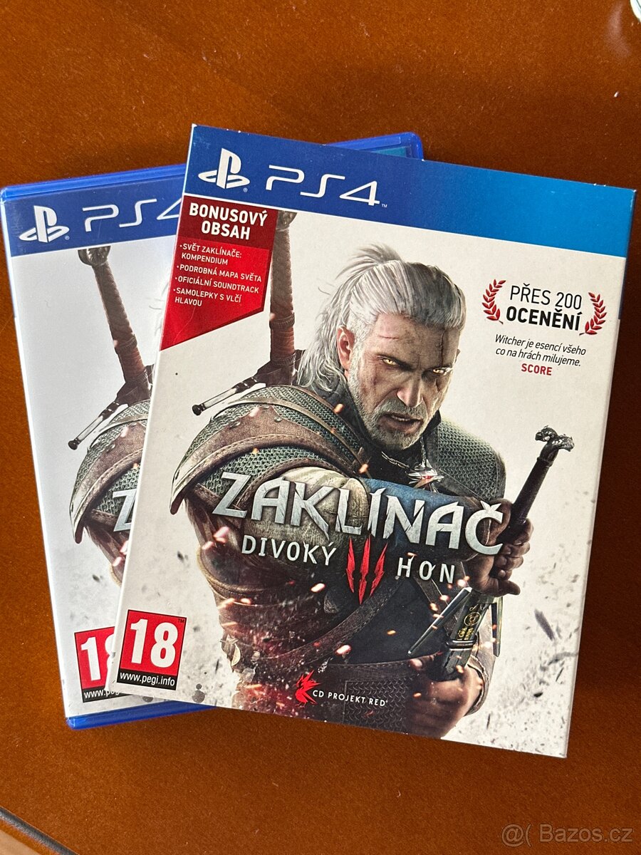 PS4 Zaklínač 3