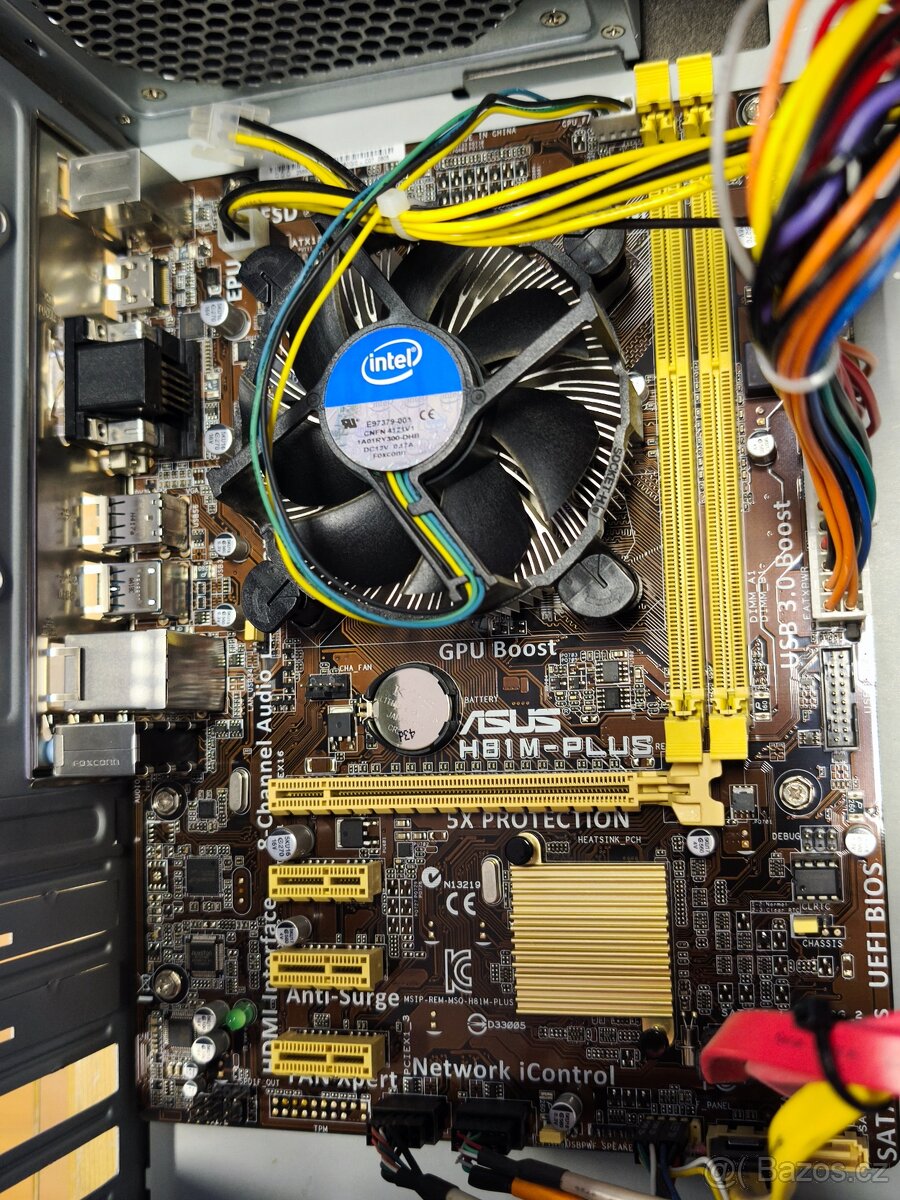 základní deska s procesorem ASUS H81M-PLUS+Intel i5-4590CPU