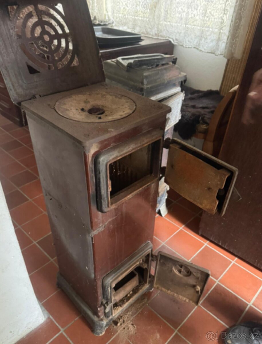 Retro - Litinová kamínka/vařič