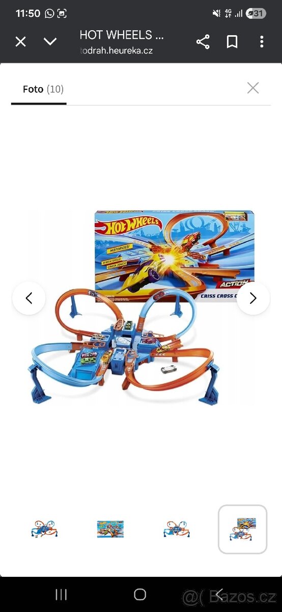 Mattel Hot Wheels Criss Cross Crash