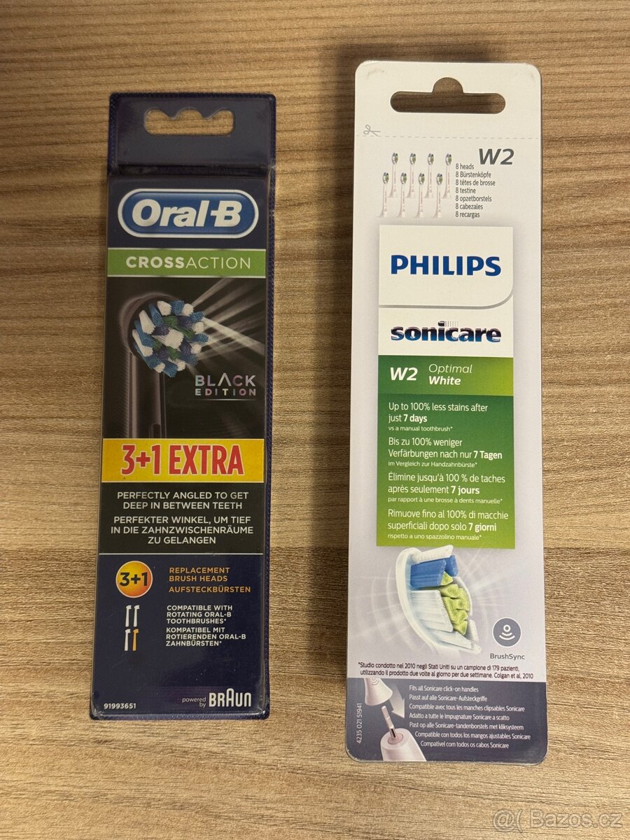 Náhradní hlavice k zubnímu kartáčku Oral B
