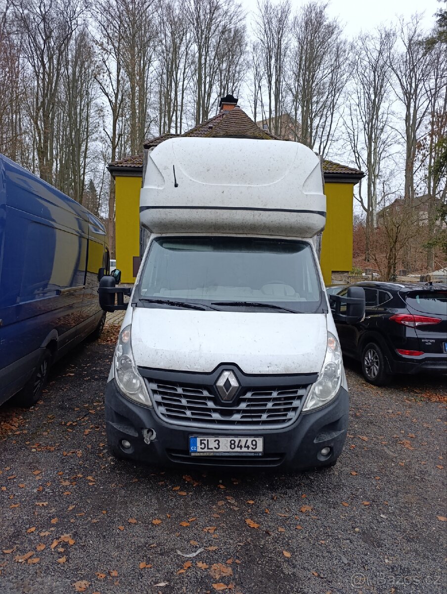 Renault Master 2.3 dCi 125k – valník plachta 2017 10 pal