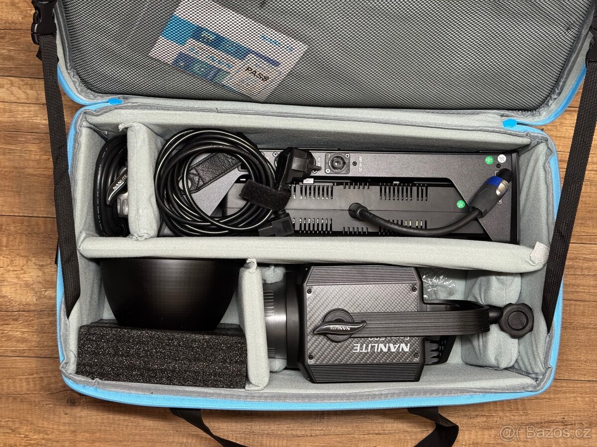 NANLITE Forza 500 je LED + NANLITE Fresnelová čočka FL-20G