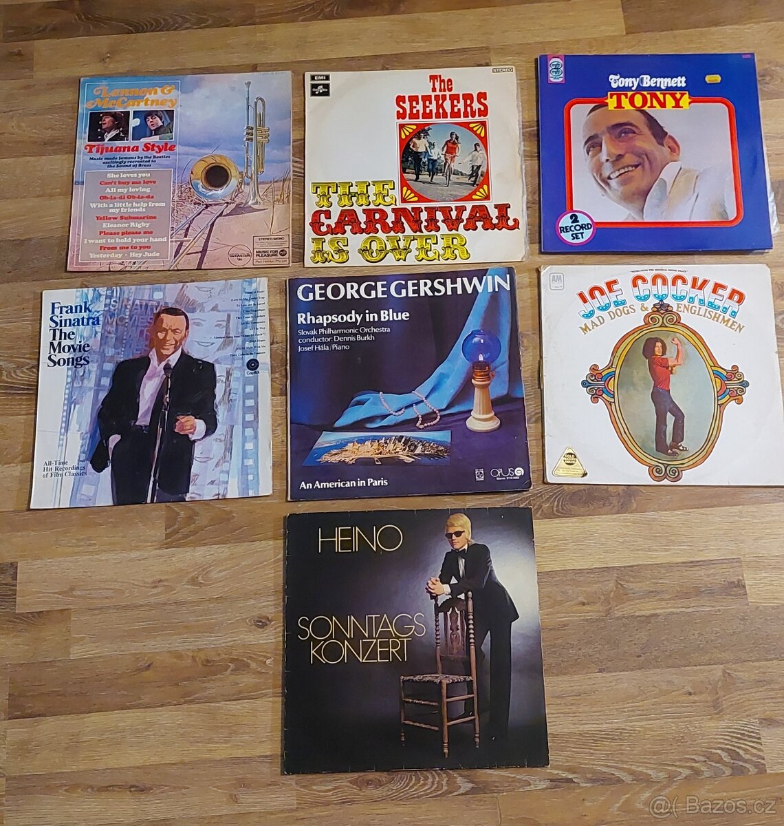 LP desky cizí