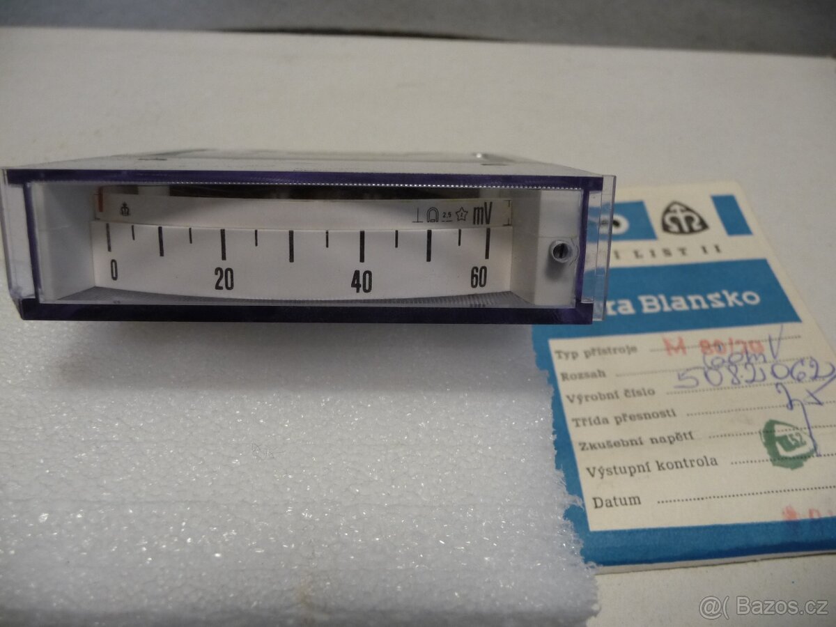 Měřící přístroje