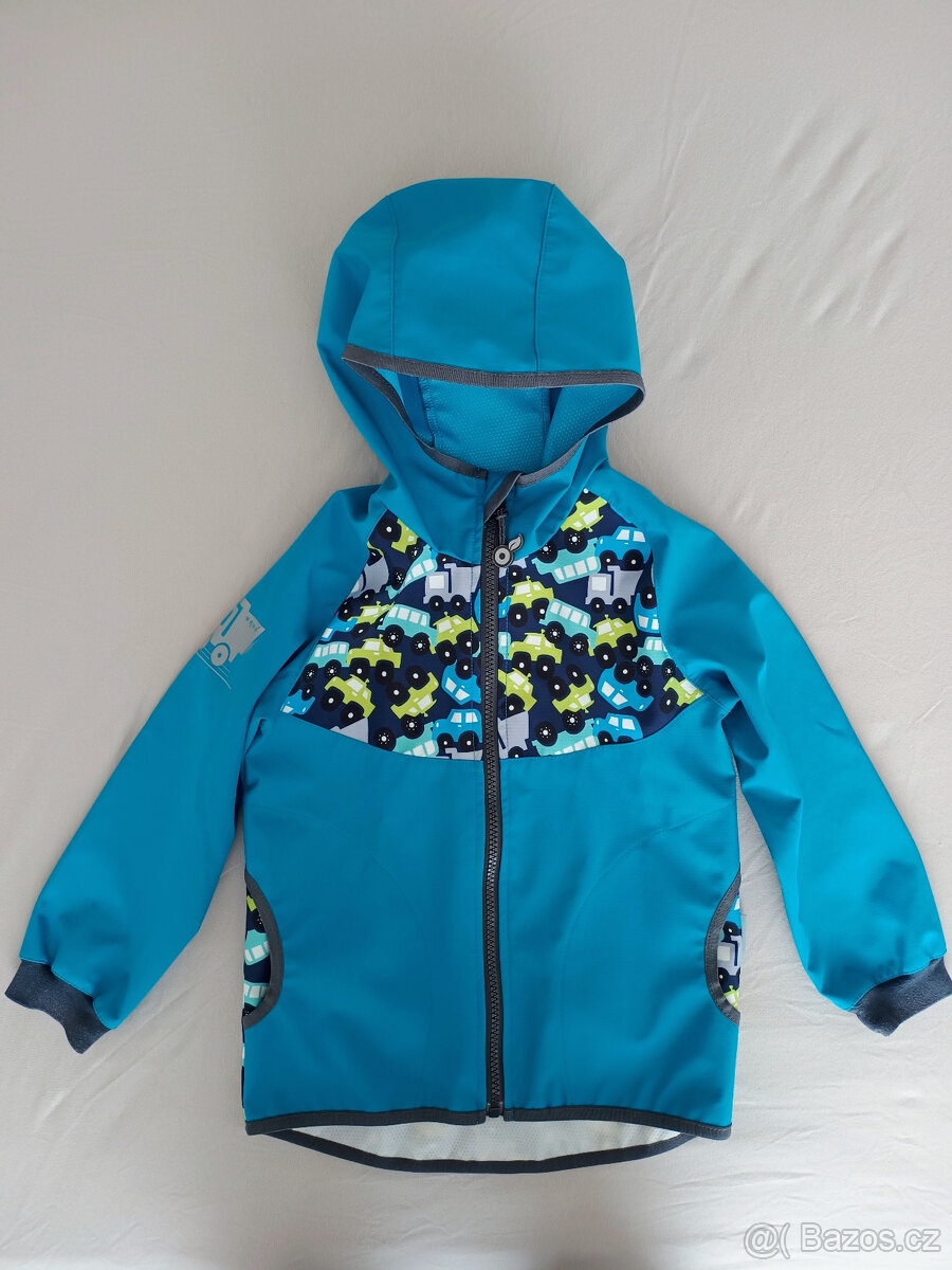 Softshellová bunda nezateplená Unuo 92/98