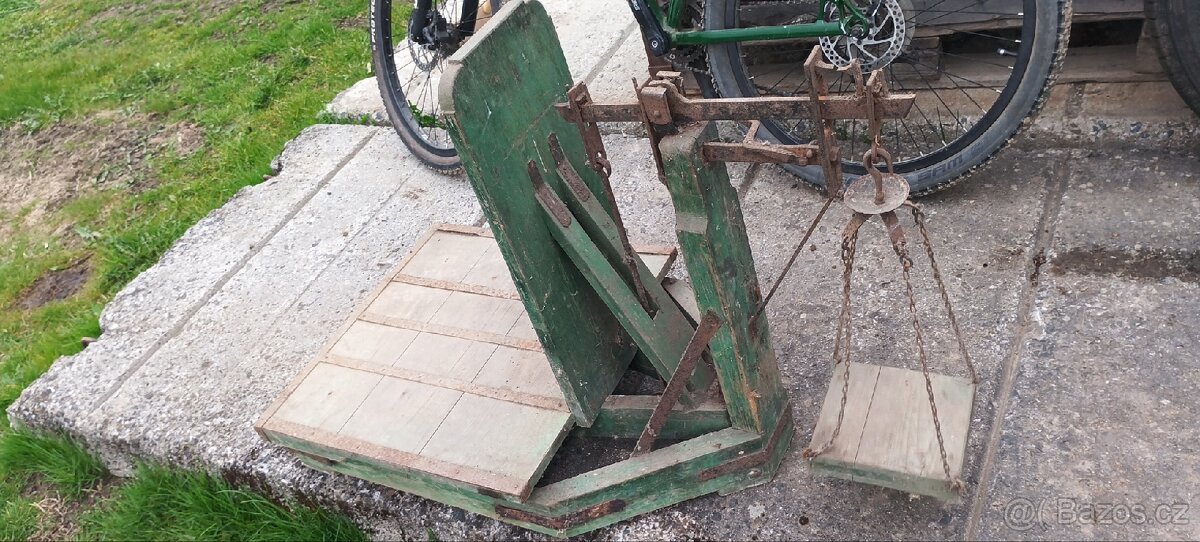 Decimálka váha historická