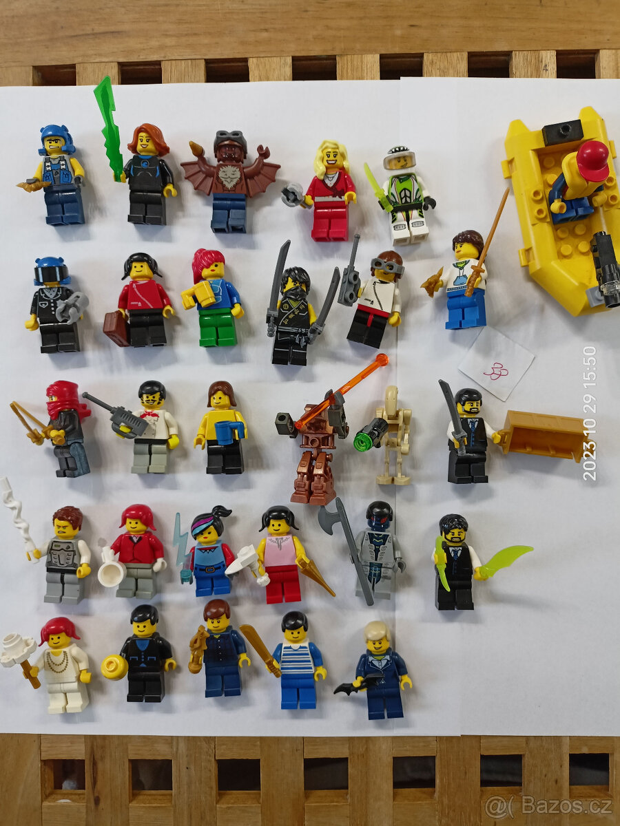 Lego figurky - Vlásáči a cennější