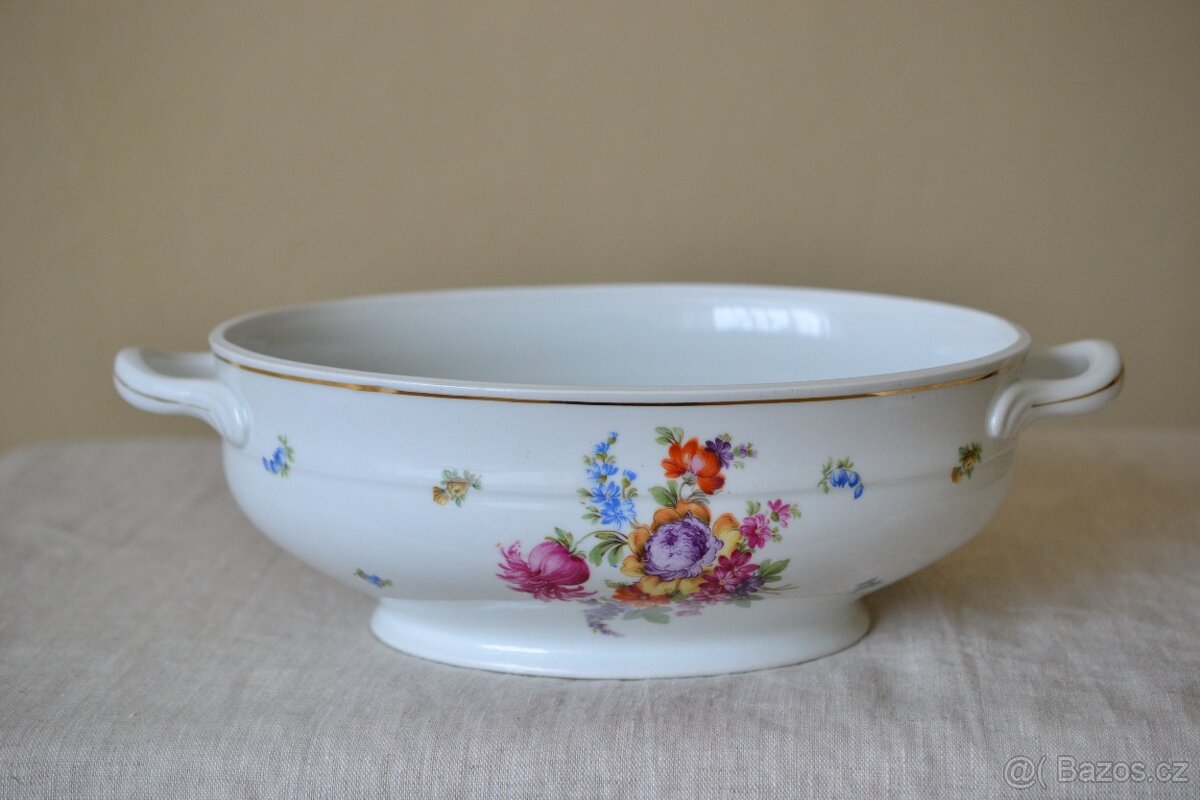 Porcelánová terina starožitná