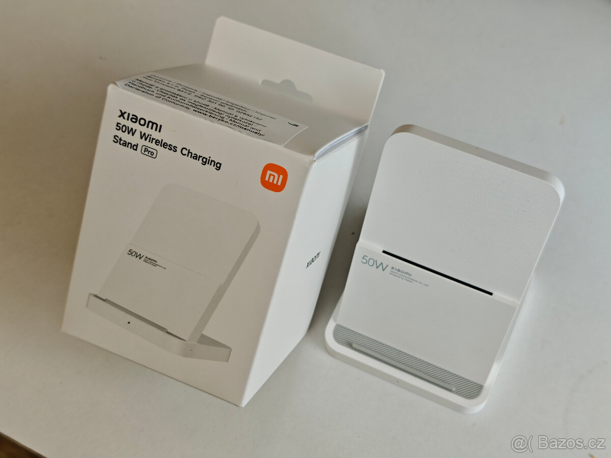 Prodám Xiaomi 50W Pro - bezdrátový nabíjecí stojánek