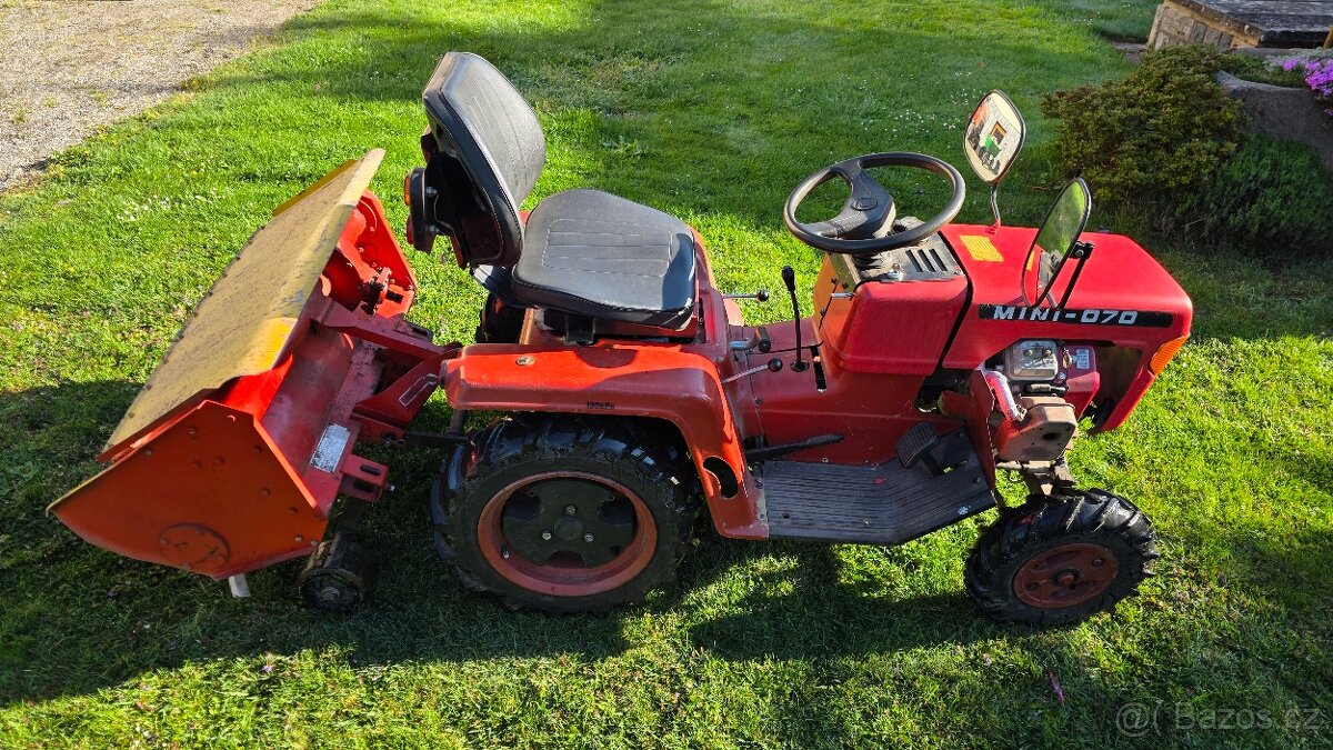 Malotraktor MINI-070 + rotavátor