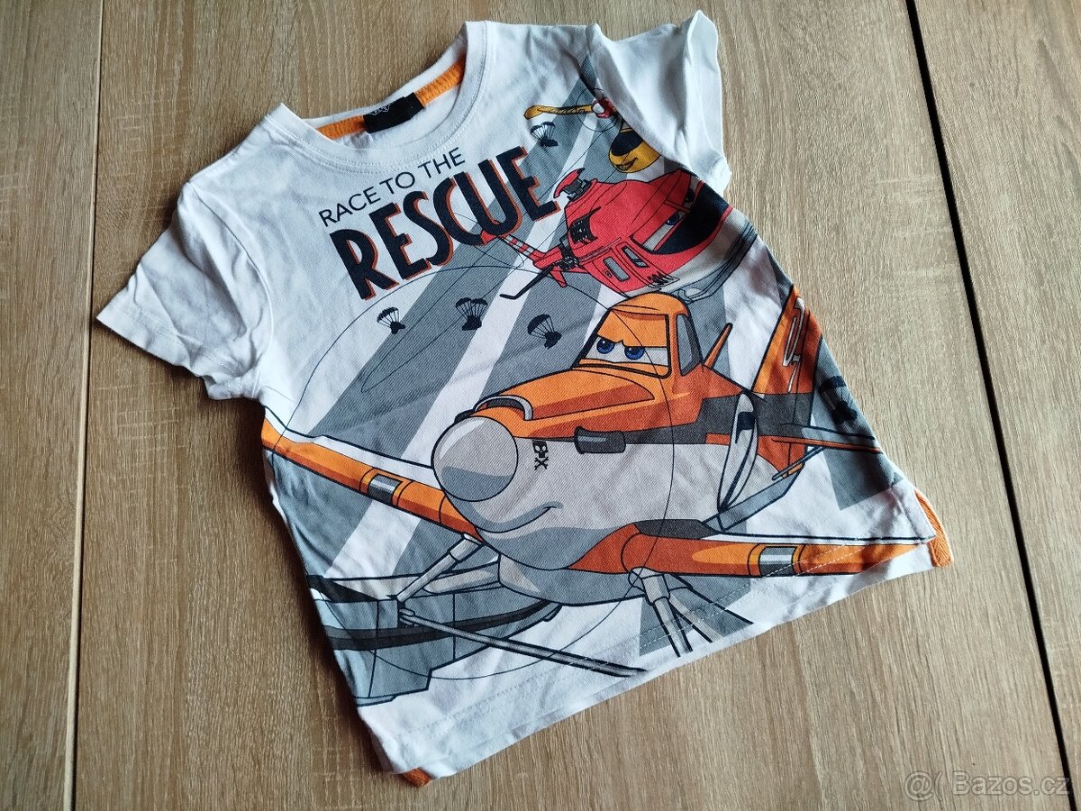 Disney triko / tričko Planes, Letadla vel. 98 č.3