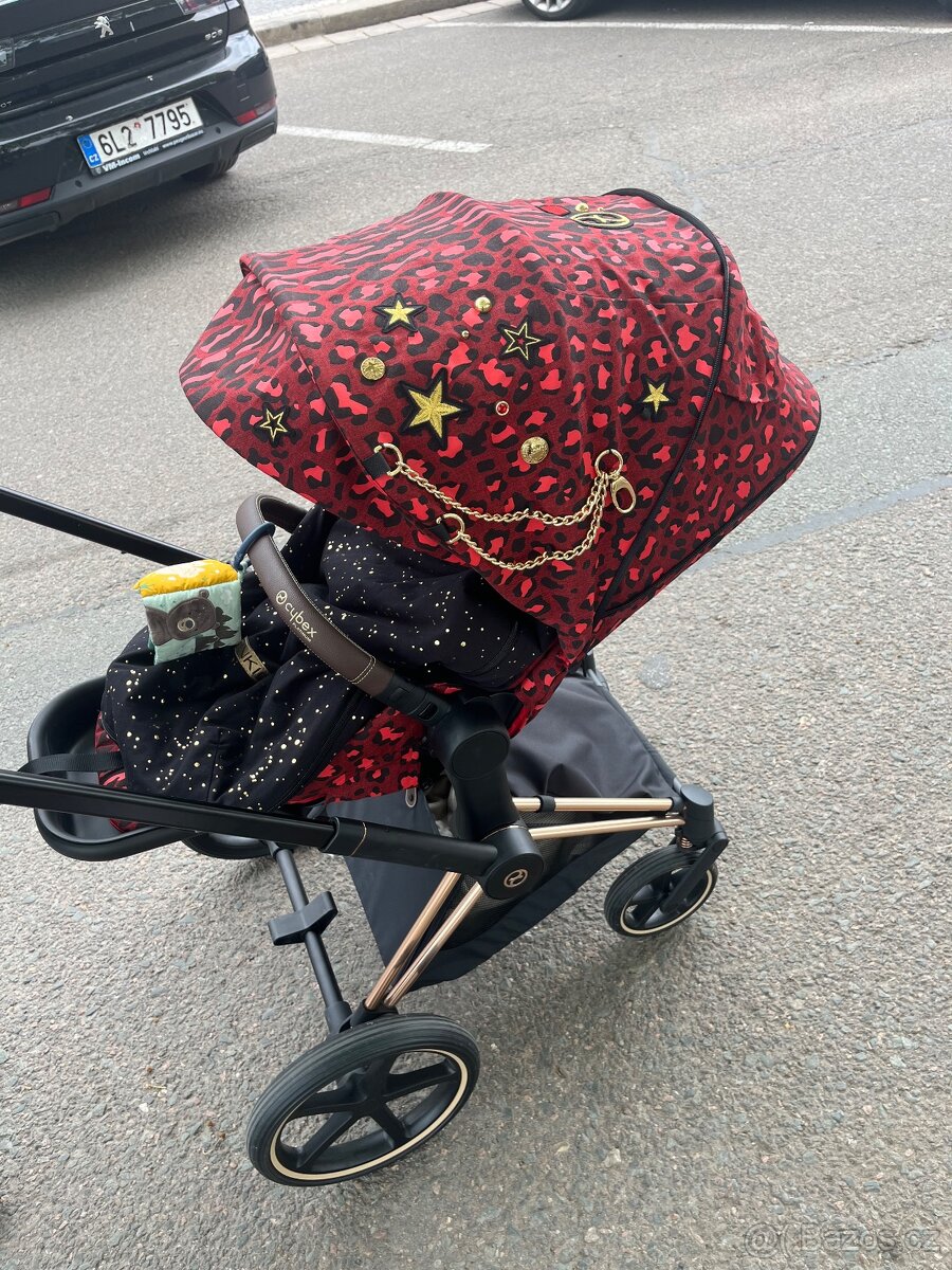 Cybex priam rose gold, rock star