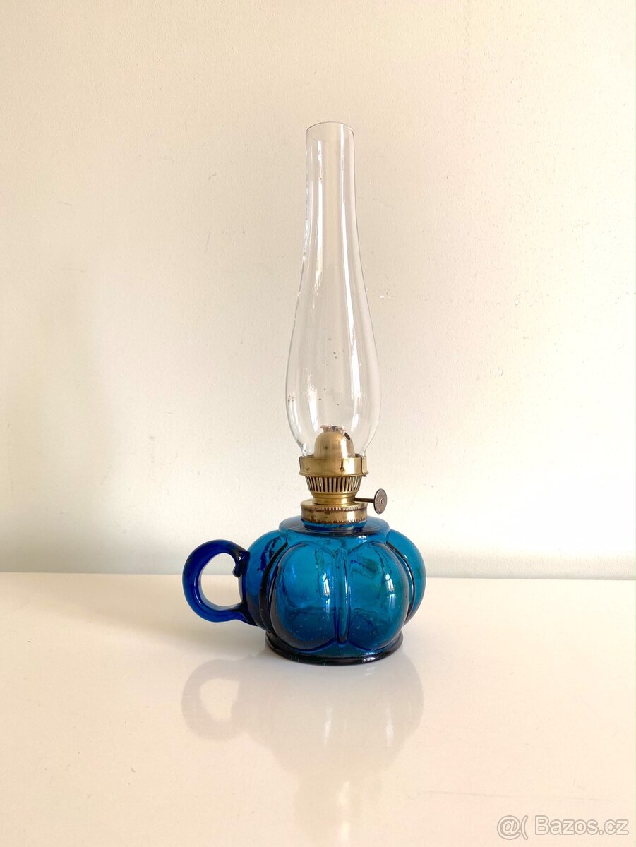 Stará petrolejová lampa Ditmar z r. 1897