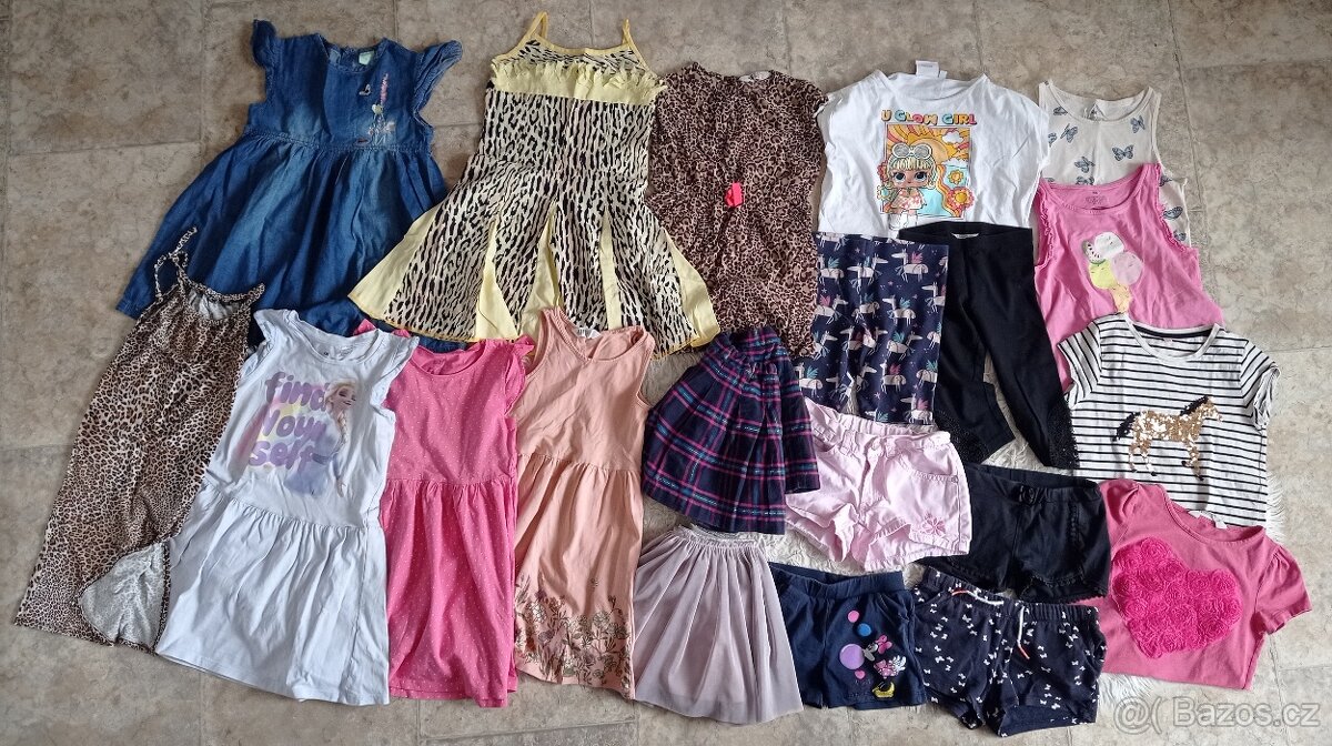 Set léto oblečení 110/116