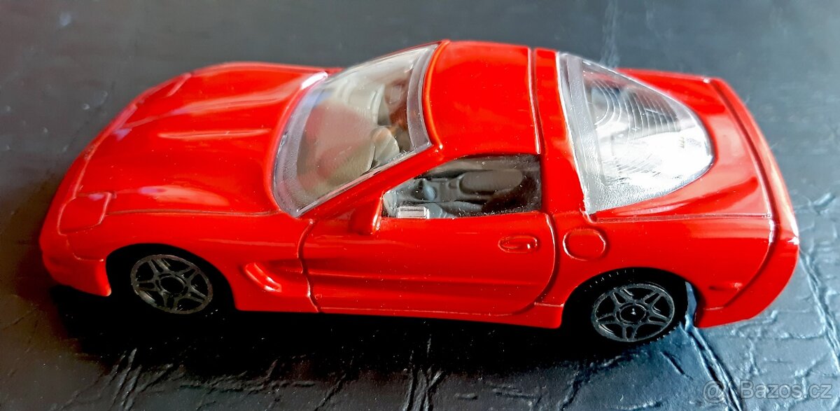 CHEVROLET CORVETTE (Red), Bburago, 1/43