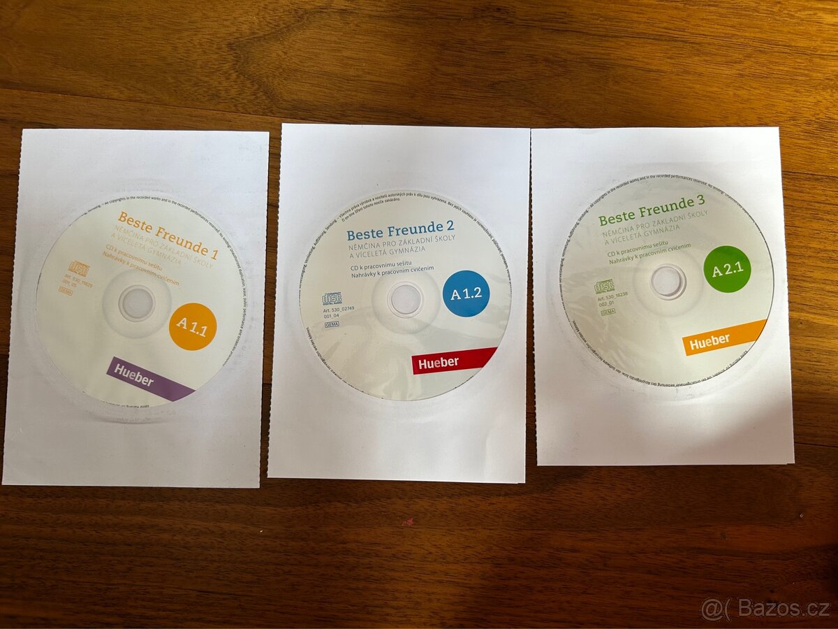 CD - Beste Freunde Pracovní sešit 1, 2, 3