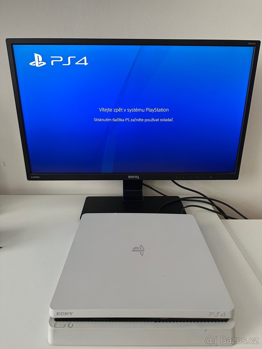 PlayStation 4 Slim 500Gb Bílá (omezení)