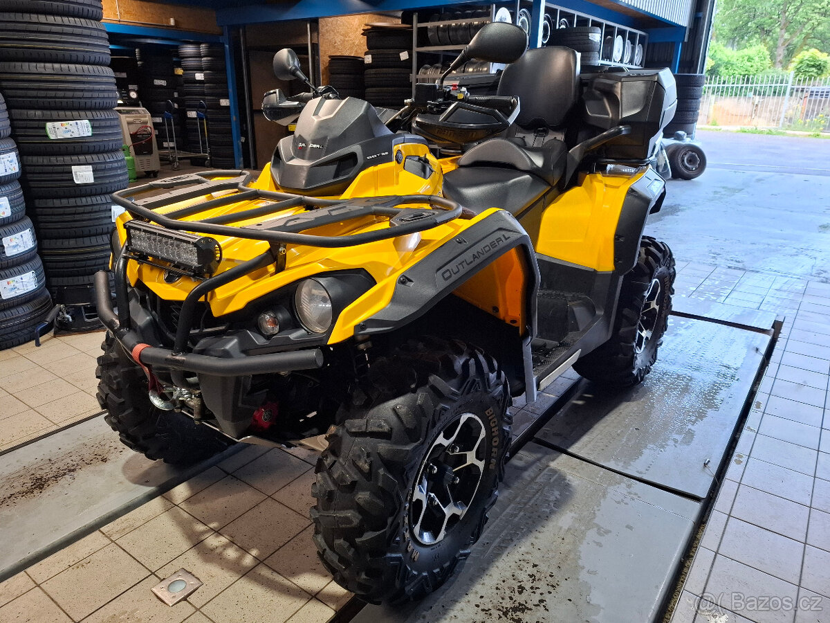 CAN-AM 570L Max - 6800km - 2016 - podvozek FOX - po servisu