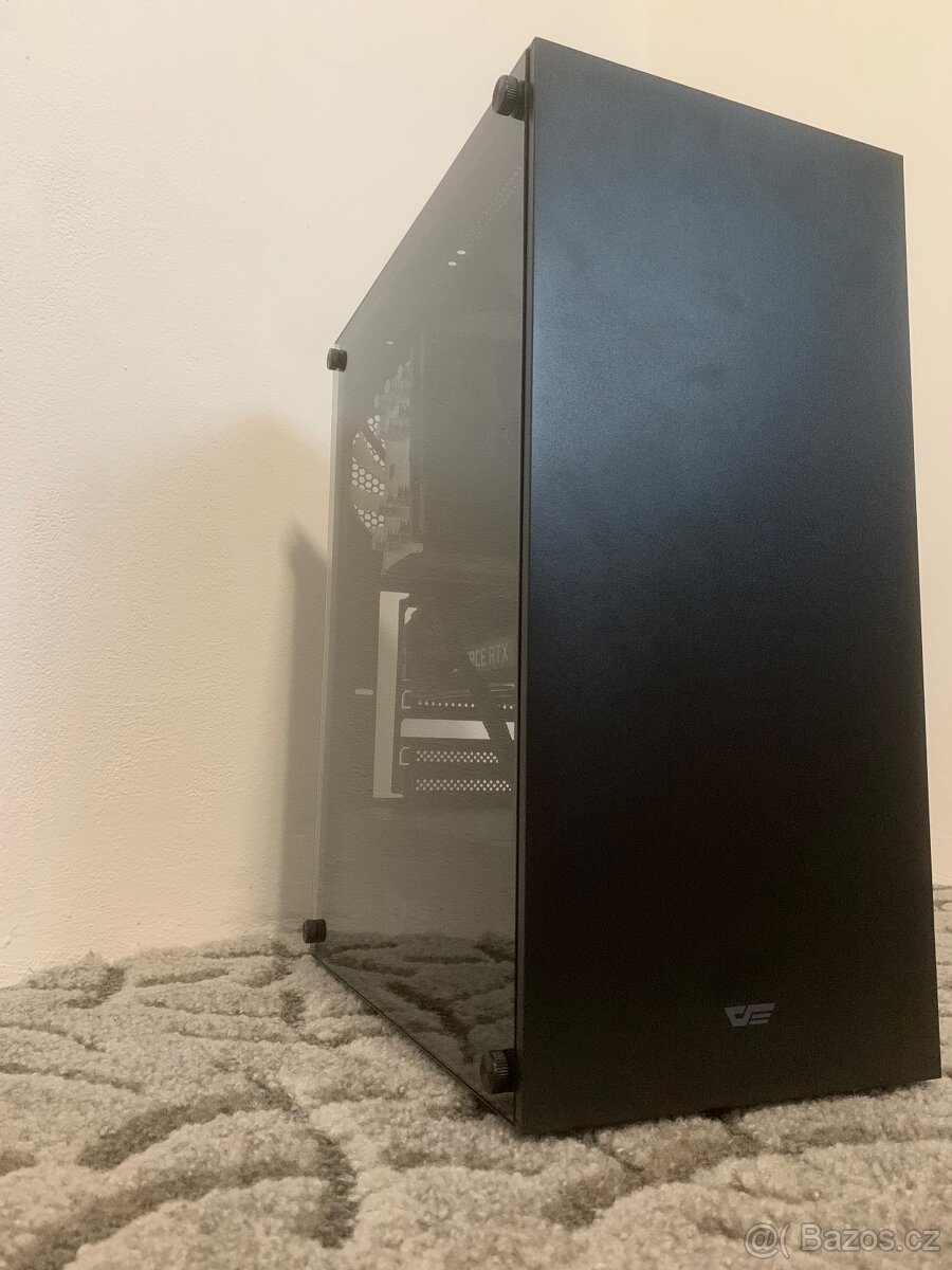 Herní Pc + monitor | Ryzen 7 5700X, RTX 3070, 32Gb RAM