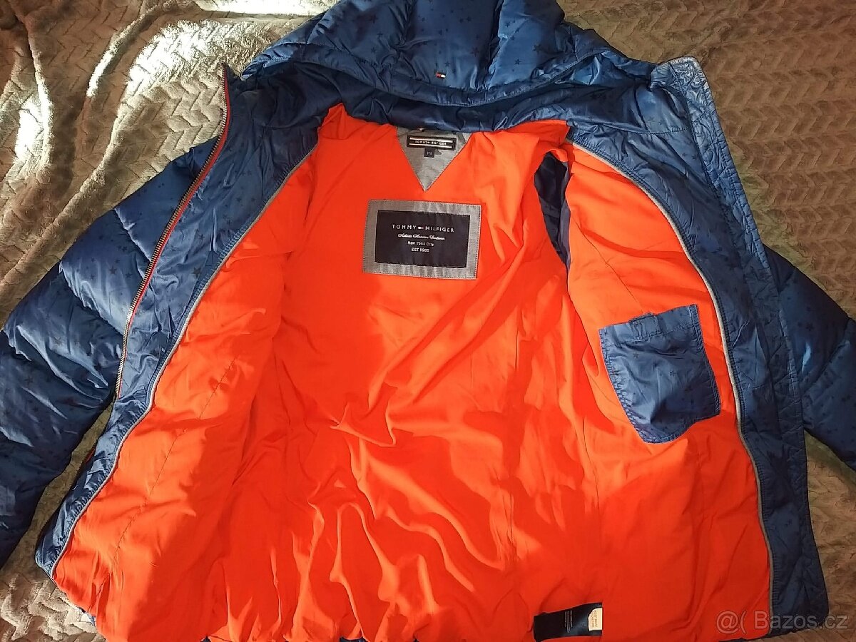 Dívčí zimní bunda Tommy Hilfiger