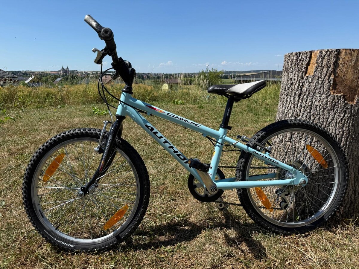 Dětské horské kolo – Author Cosmic 20", Alu rám, světle mod