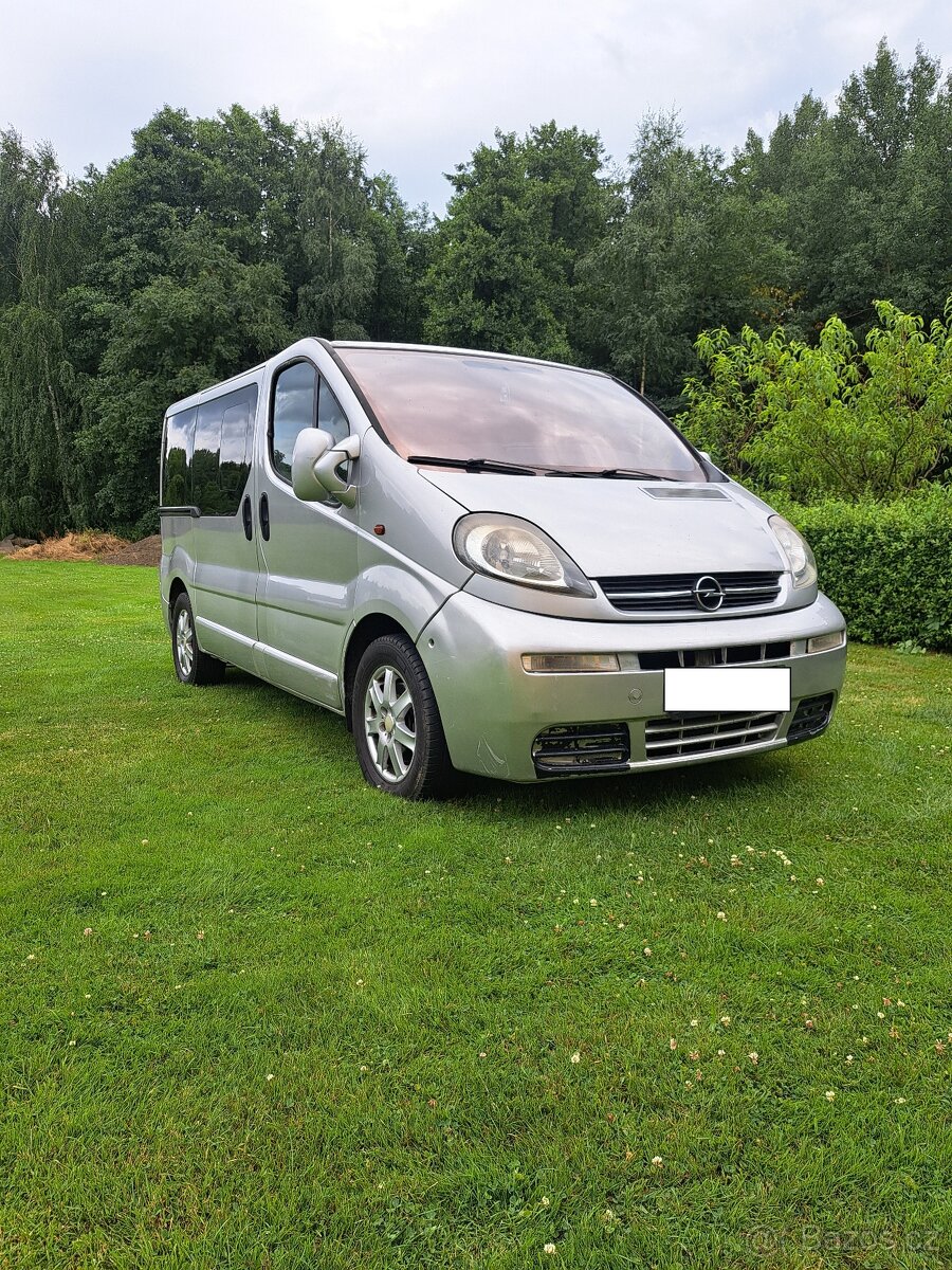 OPEL VIVARO 1.9CDTI+++8 MÍST+++NOVÉ ROZVODY