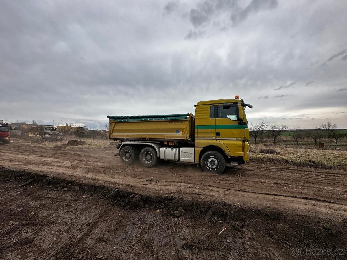 hledáme řidiče C-E na 6x4 sklopka - volné víkendy