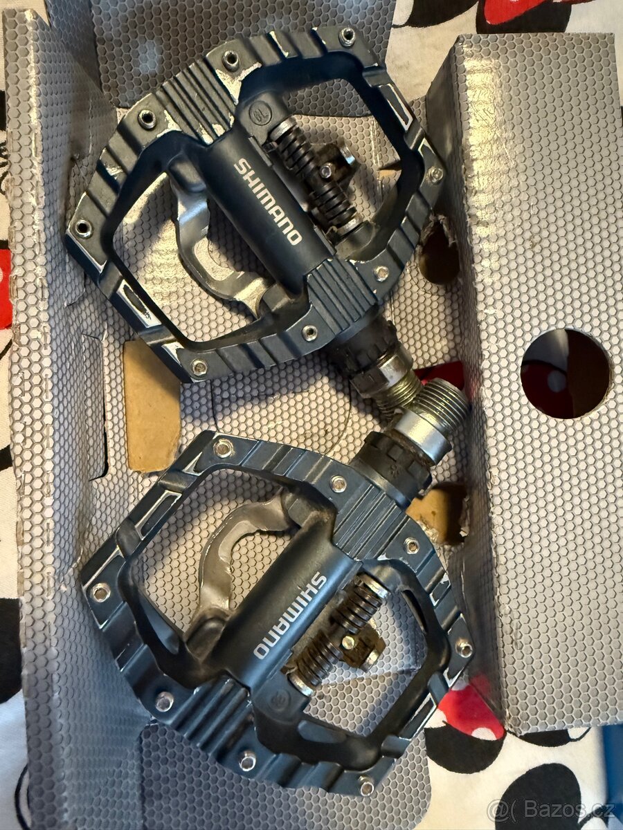 Pedály Shimano PD-EH500 + kufry