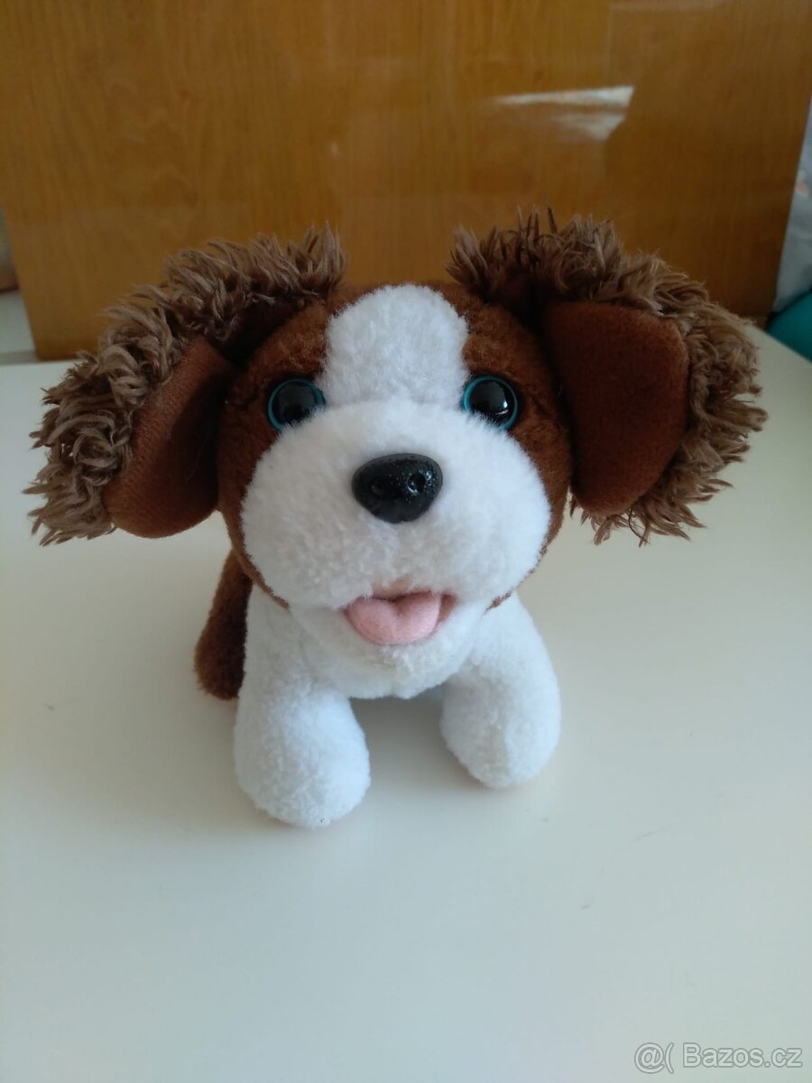 plyšový pejsek se zvuky