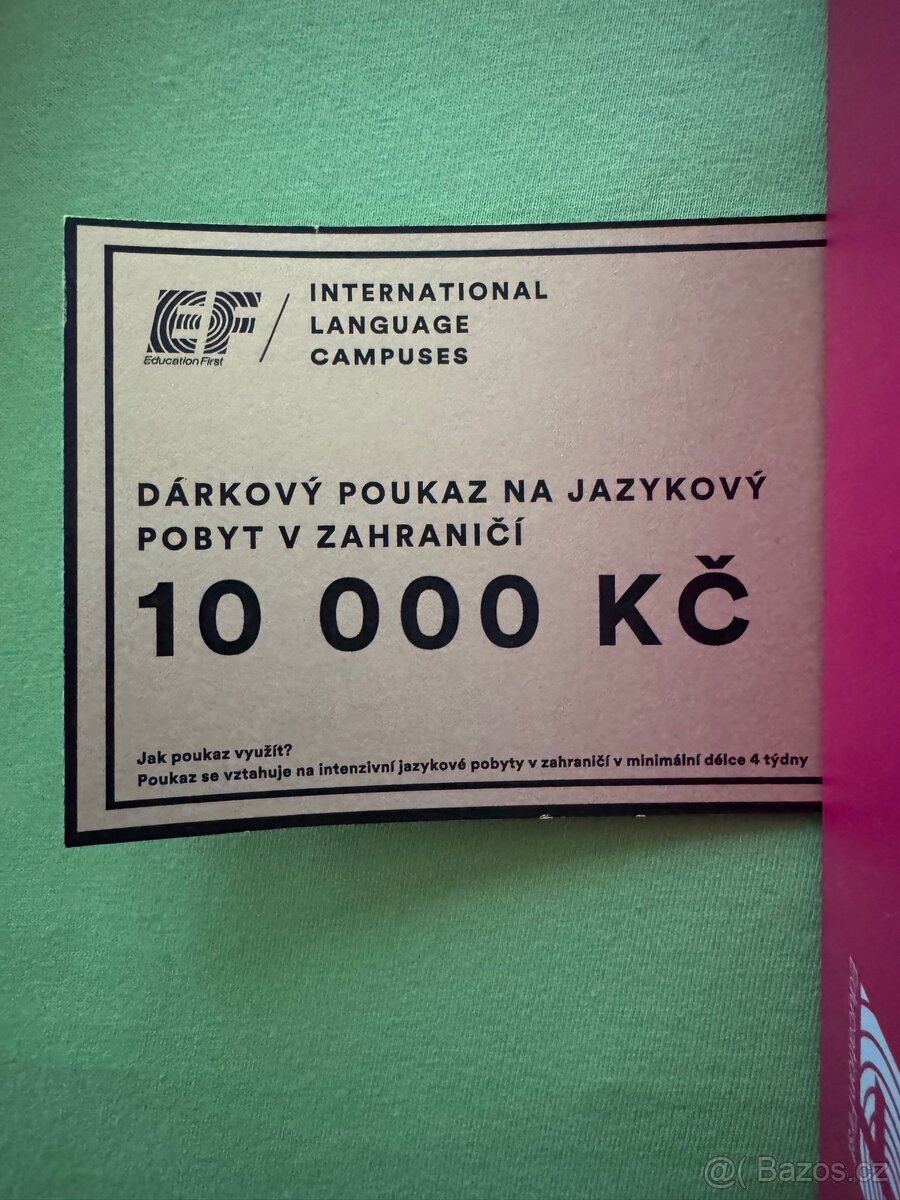 Education First 10.000 Kč