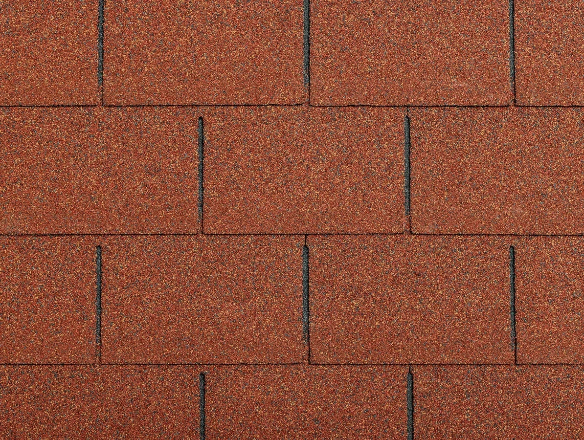 Asfaltová šindel obdelníková červená terakota (nová)