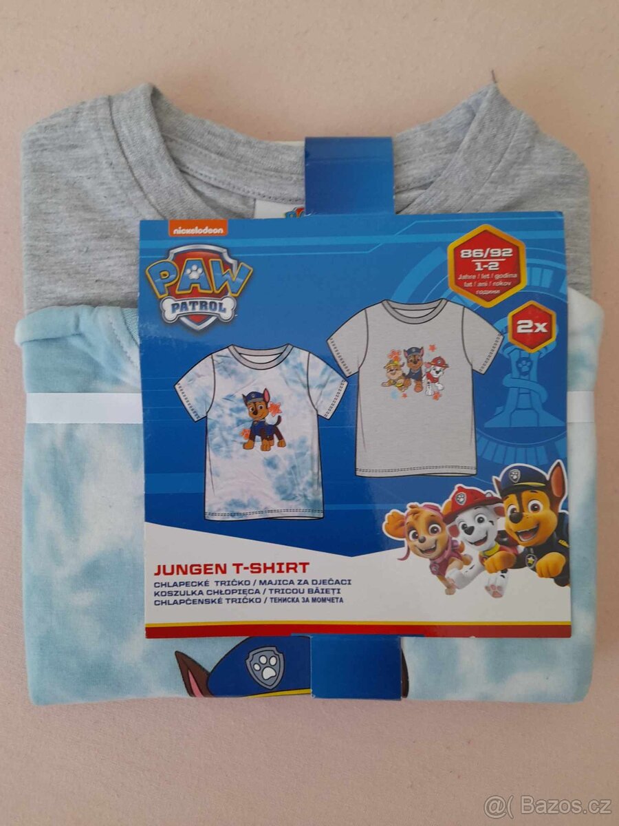 Trička Tlapková patrola