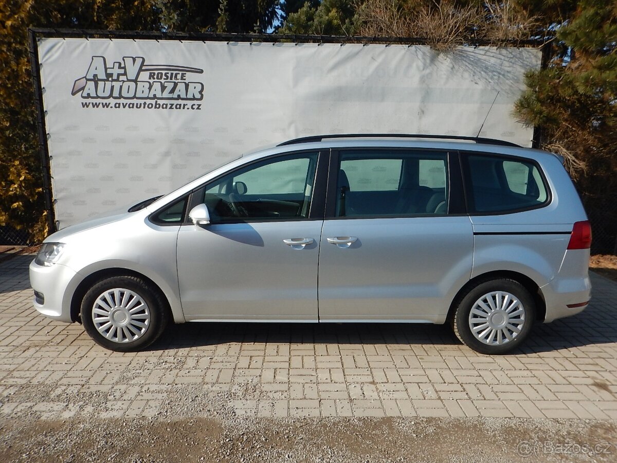VW Sharan 2.0 TDI, KLIMA, 6 RYCHLOSTÍ